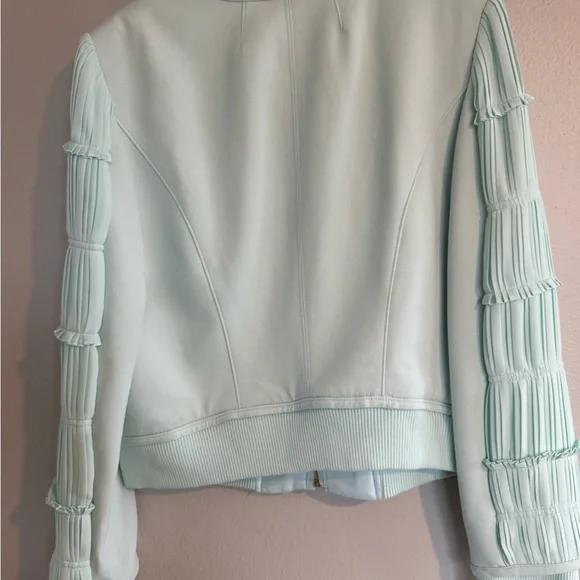 White House Black Market Light Green Jacket - Picture 4 of 5